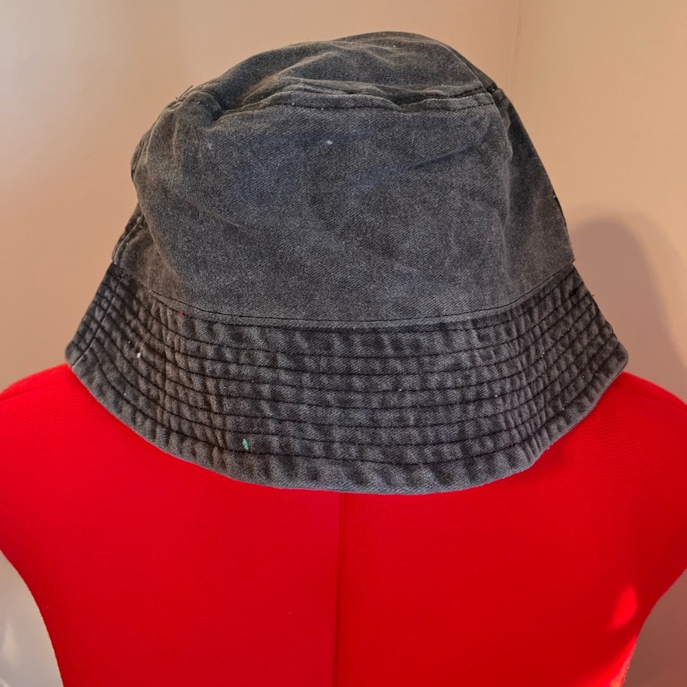 Denim bucket hat